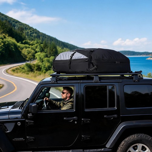 Car roof bag - roof, feet