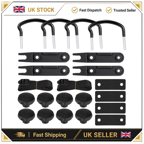 Stainless steel car bolts - 4x,