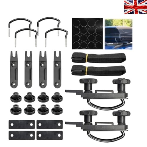 Piece roof box bracket set - 4-piece,