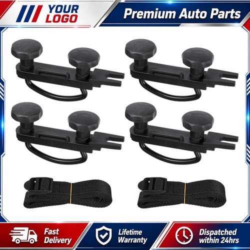 Stainless steel car bolts - 4x,